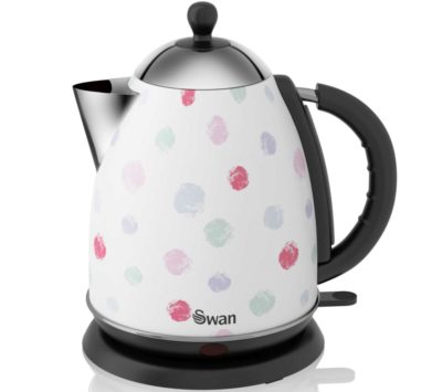 SWAN  SK261050POLN Jug Kettle - Polka Dot